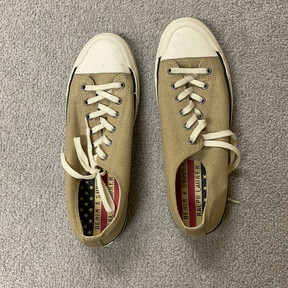 Ralph Lauren Denim&Supply canvas sneaker